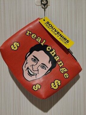 Real Change Justin Trudeau Canadian Prime Minister Coin Purse
